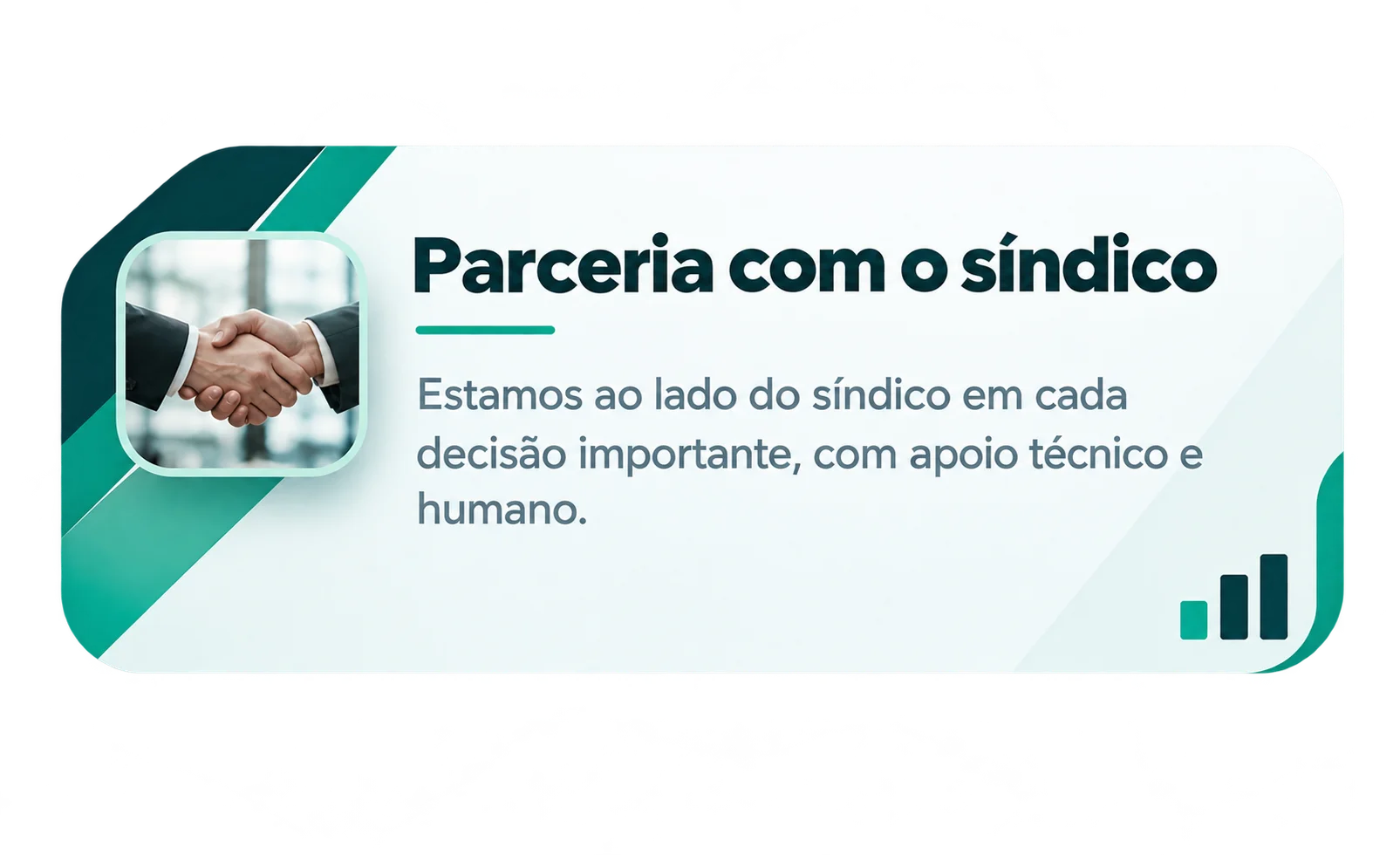 Parceria com o síndico: apoio técnico e humano em cada decisão importante